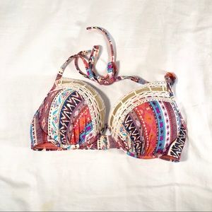 NWOT Time and Tru Boho Bikini Top Size Small 4-6